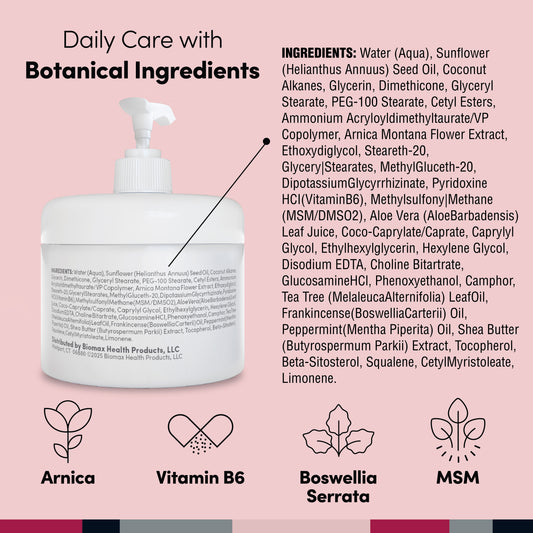 NEW: Penetrex Daily Joint & Muscle Care Lotion, 8 oz Pump