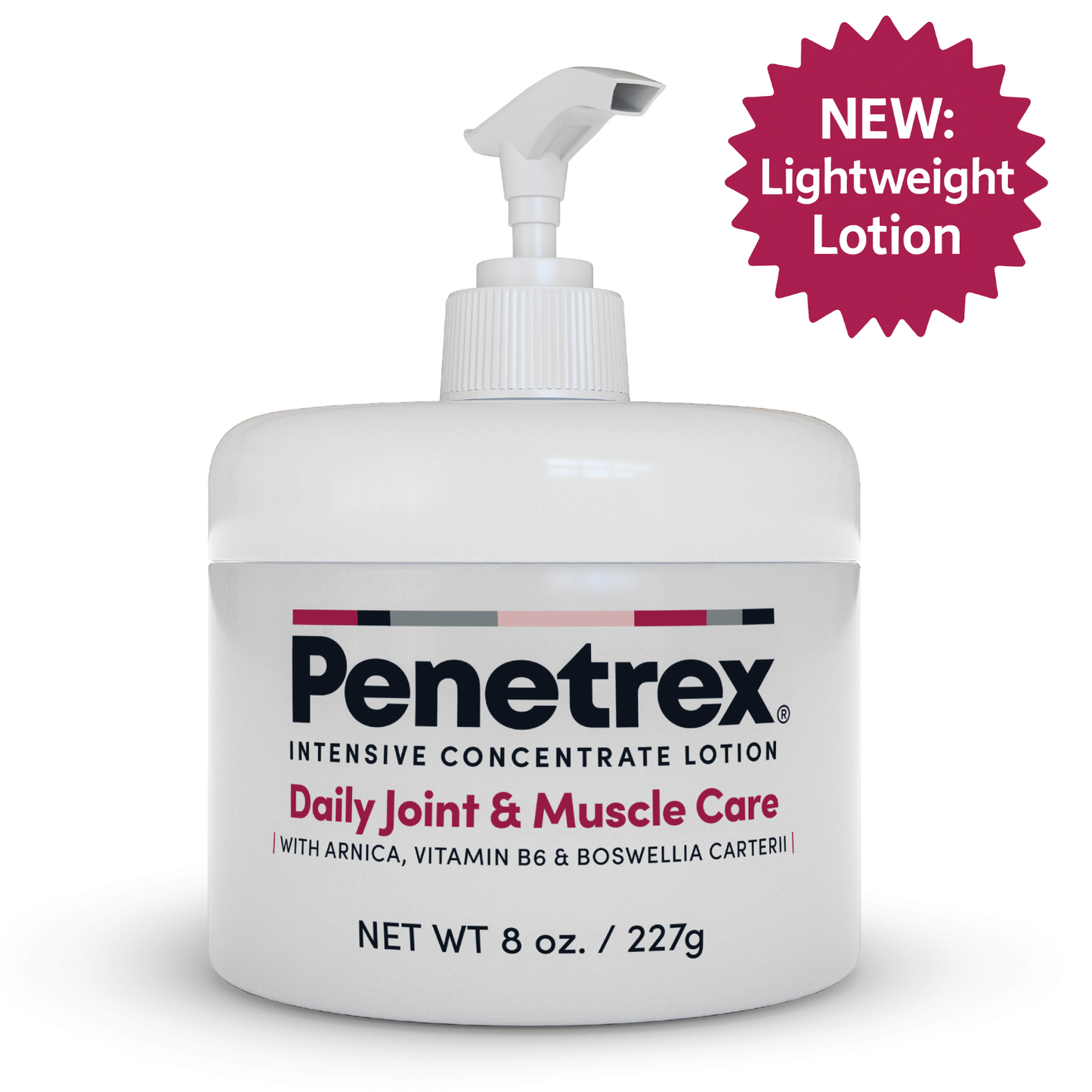 NEW: Penetrex Daily Joint & Muscle Care Lotion, 8 oz Pump