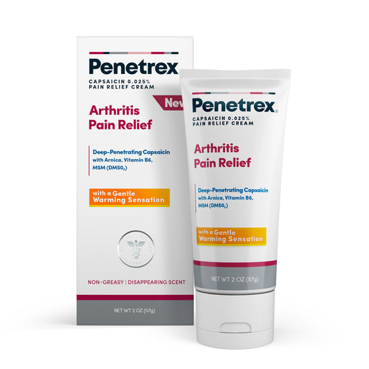 NEW! Penetrex Warming Pain Relief Cream, 2 Oz.