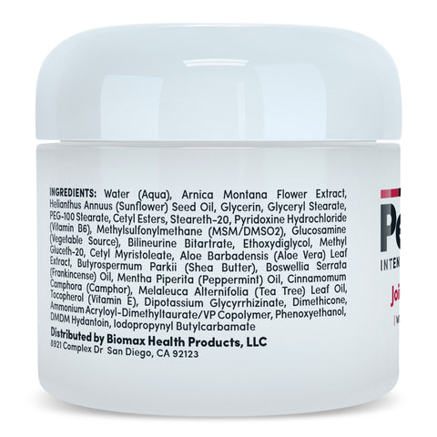 PENETREX® Cream Ingredients: