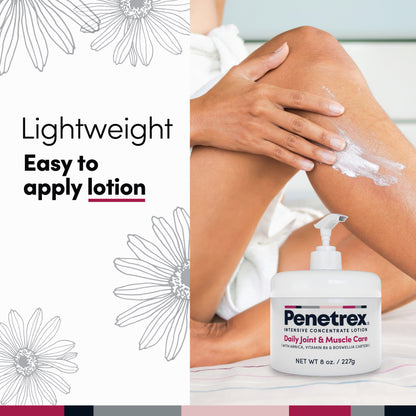 Penetrex Daily Joint & Muscle Care Lotion, 8 oz Pump