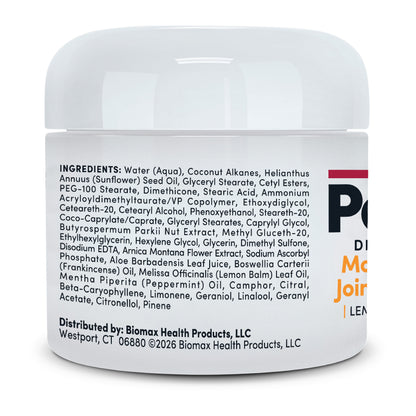 Penetrex Morning Wake-Up Joint & Muscle Care 2 oz jar, side view