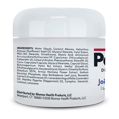 Penetrex Nighttime Joint & Muscle Care Cream 2 oz jar, side view