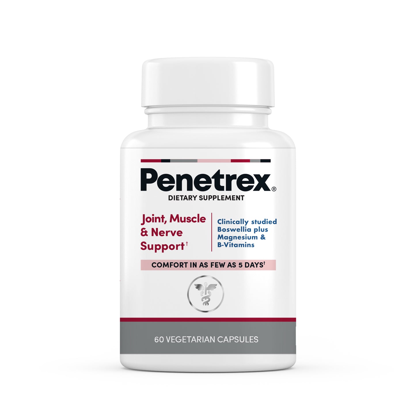 NEW Penetrex Joint, Muscle & Nerve Support Supplement, 30 Day Supply (60 count)